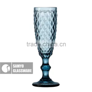 SAMYO Handmade Multipurpose Pressed Glass Pattern With Bule Color thumbnail-3