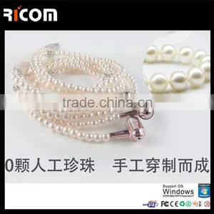 Unique Design Jewelry Necklace Earphone for Gift,promotion and Retail---EO3007 thumbnail-4