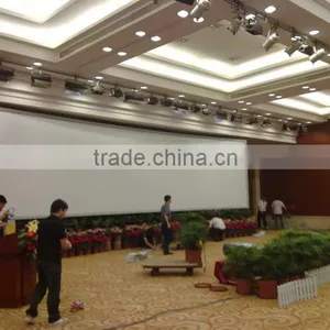 16:9 76" Flexible White Curved Fixed Frame Projection Screen thumbnail-4