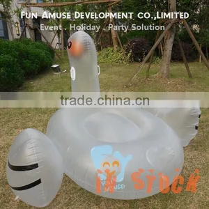 Funny Outdoor Swimming Pool Float Inflatable Swan for Water Game thumbnail-3