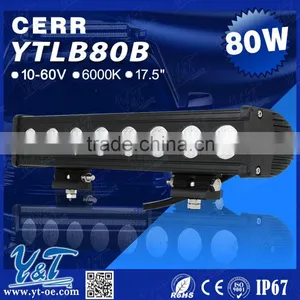 Combo Beam 80W Offroad Led Lamp Bar SUV Consumbles With Adjustable Mounting Brackets for JEEP thumbnail-1