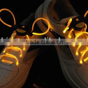 LED Light up Shoelaces Flash Shoestrings-Orange thumbnail-3