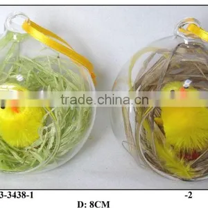 Beautiful Glass Ball With Hole for Easter Gift thumbnail-1