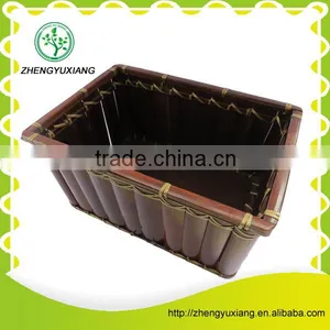 Rect Bamboo Handicrafts Basket for Kitchen Accessories thumbnail-2