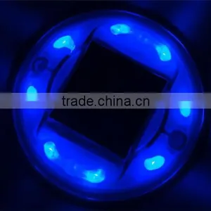 Solar Led Flashing Cat Eye Highway Round Plastic Reflector Supplier's Choice thumbnail-1