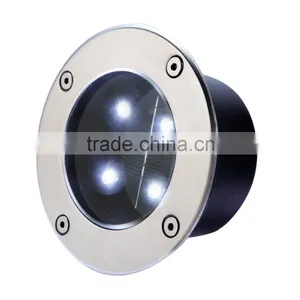 High Power LED Tempered Glass Led Solar Underground Lights thumbnail-4