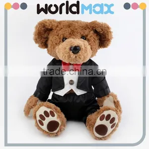 High Quality Plush Graduate Teddy Bear Stuffed Toy thumbnail-1
