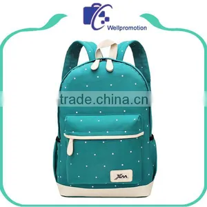 Customized Design Canvas School Backpack Bag for Students thumbnail-1