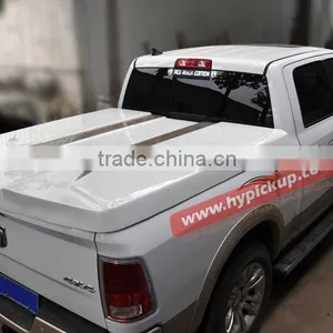 Fiberglass Dodge Ram 1500 Crew Cab Hard Tonneau Cover thumbnail-1