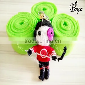 Cheap Knitted Voodoo Doll Keychain Wholesale thumbnail-1