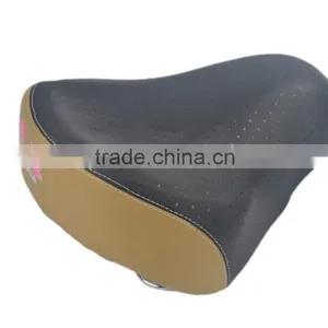 Leather Bicycle Saddle Attractive Design High Quality Wholesale Price Comfortable Electric Bicycle Saddle Bicycle Parts thumbnail-2