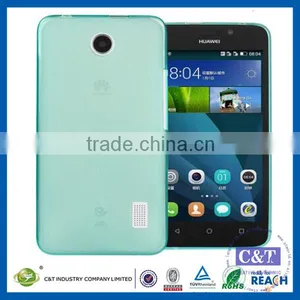 C&T Ultra Slim Soft TPU Gel Rubber Silicone Skin Shell Back Case Cover for Huawei Ascend Y635 thumbnail-3