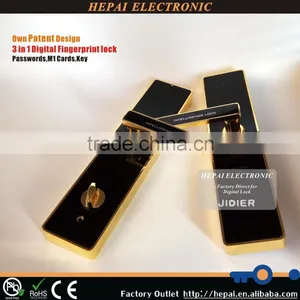 Hidden Screen Digital Handle Office/Home Door Lock thumbnail-1