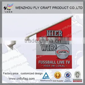 Plastic Digital Printing Wall Flag thumbnail-1