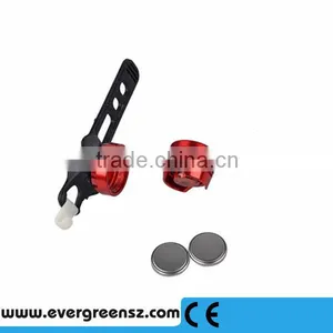 LED Tail Light Safety Warning Helmet Red Flash Light 3 Modes Wholesale Bike Lamp thumbnail-5