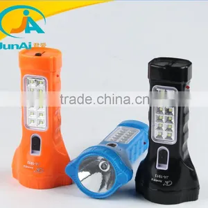 JA-1913 LED Torch Flashlight With 12SMD Side Light thumbnail-1