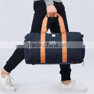 2016 OEM Men Vintage Quilted Travel Messenger Shoulder Crossbody Sport School Big Bag thumbnail-2