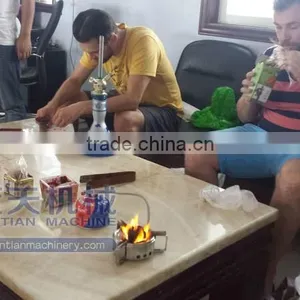 CE ISO 9001 Approved Natural Wood Hookah Charcoal Machine thumbnail-3