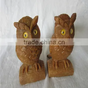 Factory Direct Customized Quartz Crystal Colorful Owl for Home Decor thumbnail-5