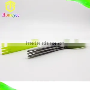 2016 Herb Scissors 3 Baldes Scissors for Paper Cutting and Chop Herbs Fast thumbnail-6