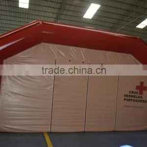 Air Sealed Inflatable Hospital Medic Cross Tent For Emergency Tent Nurse House Field Tent thumbnail-2