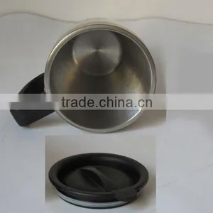 12oz Double Wall Transparent Acrylic Stainless Steel Tea Cup thumbnail-3
