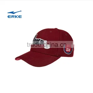 ERKE 2015 Classical European Style Grey Low Profile 6 Panel Cotton Twill Snapback Baseball Cap thumbnail-2