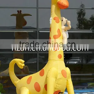 Inflatable Giraffe With Baby for Outdoor Decoration thumbnail-2