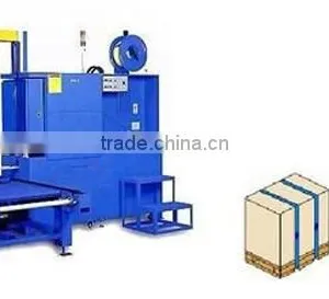 Full-Automatic PP/PET Strip Pallet Cabinet Banding Machine thumbnail-3