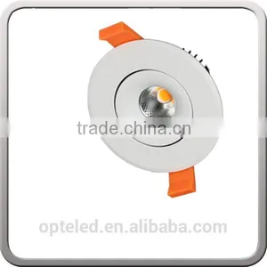 Adjustable Ceiling Down Light Recessed COB LED Downlight 9W 12W in Black Finish thumbnail-4