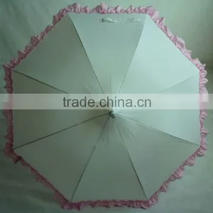 Fashion Umbrella Pagoda Umbrella With Flower Edge thumbnail-1