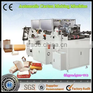 CE Standard Small Paper Box Making Machines,paper Food Box Making Machines thumbnail-1