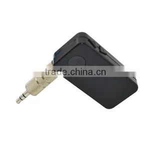 3.5mm Jack Bluetooth Music Receiver Car Kit, Bluetooth Dongle With Microphone Multi-point Function-BR008 thumbnail-3