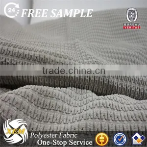 Knitted Velvet Polyester Corduroy Fabric thumbnail-1