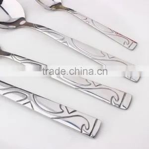 Embossed Stainless Steel Cutlery Set 24 Pieces(KX-S152) thumbnail-5