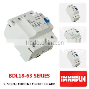 BDL18F WITH 63 F630 4P RCCB 63A EARTH LEAKAGE CIRCUIT BREAKER thumbnail-1