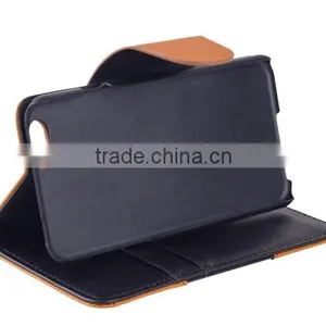 4.5 5 5.5 Inch Waterproof Leather Phone Case With Stand for Samsung Galaxy j5 /j500 J5009 thumbnail-4