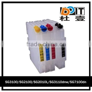 Officejet Parts Empty Refilled Ink Cartridge for Ricoh 7100 thumbnail-2