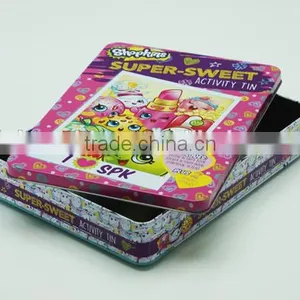 Colorful Postcard Tin Box Made in China thumbnail-3