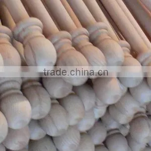 Wooden Iron Handle Flagpole & Fiberglass Flagpole thumbnail-1