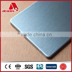 Brushed Finished Aluminium Composite Panel for Modern Style Indoor Decoration thumbnail-2