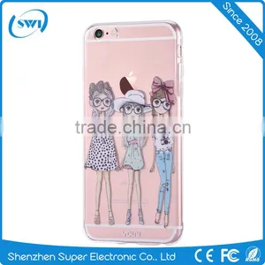Nice Design TPU Back Cover Case for Iphone 6 6S 4.7 Inch thumbnail-1
