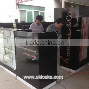Hot Sale Mall Hair Kiosk | Hair Booth Design | Hair Extension Kiosk for Sale thumbnail-2