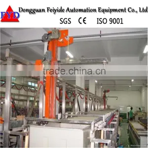 Feiyide Hanging Arm Barrel Plating Production Line for Zinc Copper Nickel Plating thumbnail-2