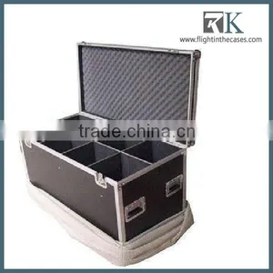 China Grooved Foam Flight Case With 2 Dividers and Tray for Trunk thumbnail-1