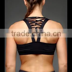 Kiteng Sexy Hot Girl Yoga Bra With Straps Crisscross on the Back Office In Unite State (USA) thumbnail-4