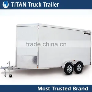 Titan Dry Cargos Transport Box Semi Trailer, Van Type Semi Trailer for Sale thumbnail-2