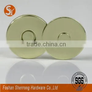 Beautiful Gold Color Magnetic Snaps 12mm Diameter for Briefcase thumbnail-2