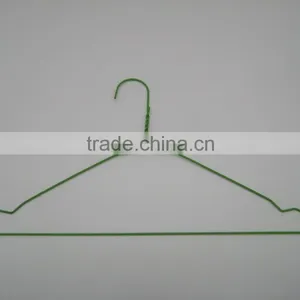 Dry Cleaning Wire Hangers With Plastic Powder Coated,Factory Price thumbnail-1
