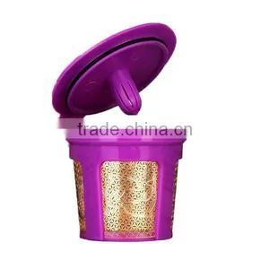 Hot Sale Top Quality Gold Etching Mesh Keurig Filter Reusable thumbnail-1